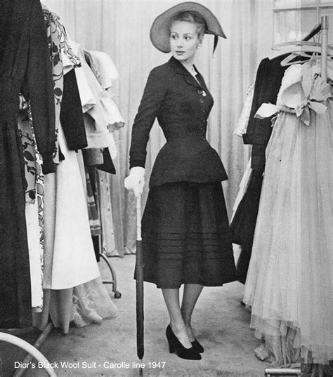 first ready to wear collection dior|christian dior 1947 fashion style.